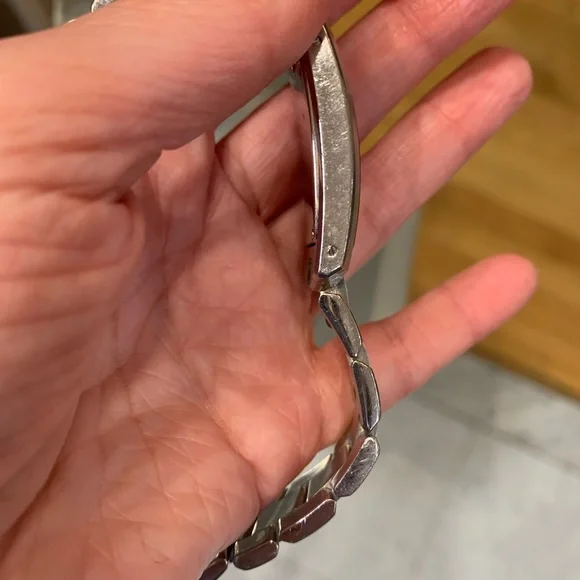 Movado Men's Eliro Rectangle Black Dial Stainless Steel Bracelet Watch 0… - Picture 9 of 10